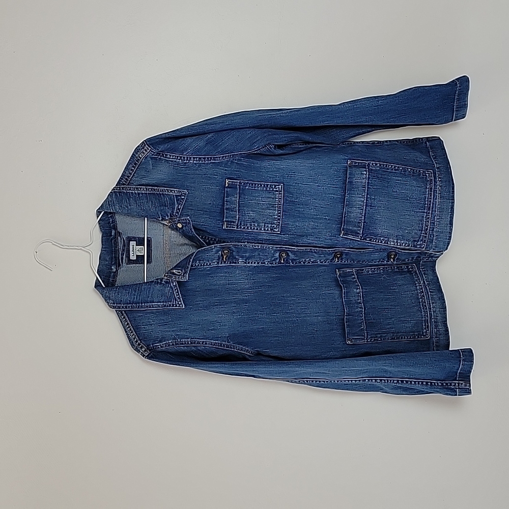Vintage LL Bean Jean Jacket Size Large